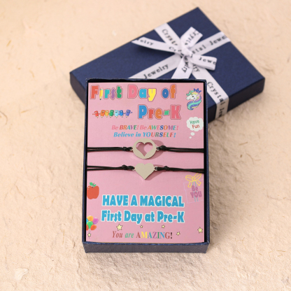 Bracelet for Women Dainty Teen Heart Bracelet Size Adjustable for Girls-Jessemade AU