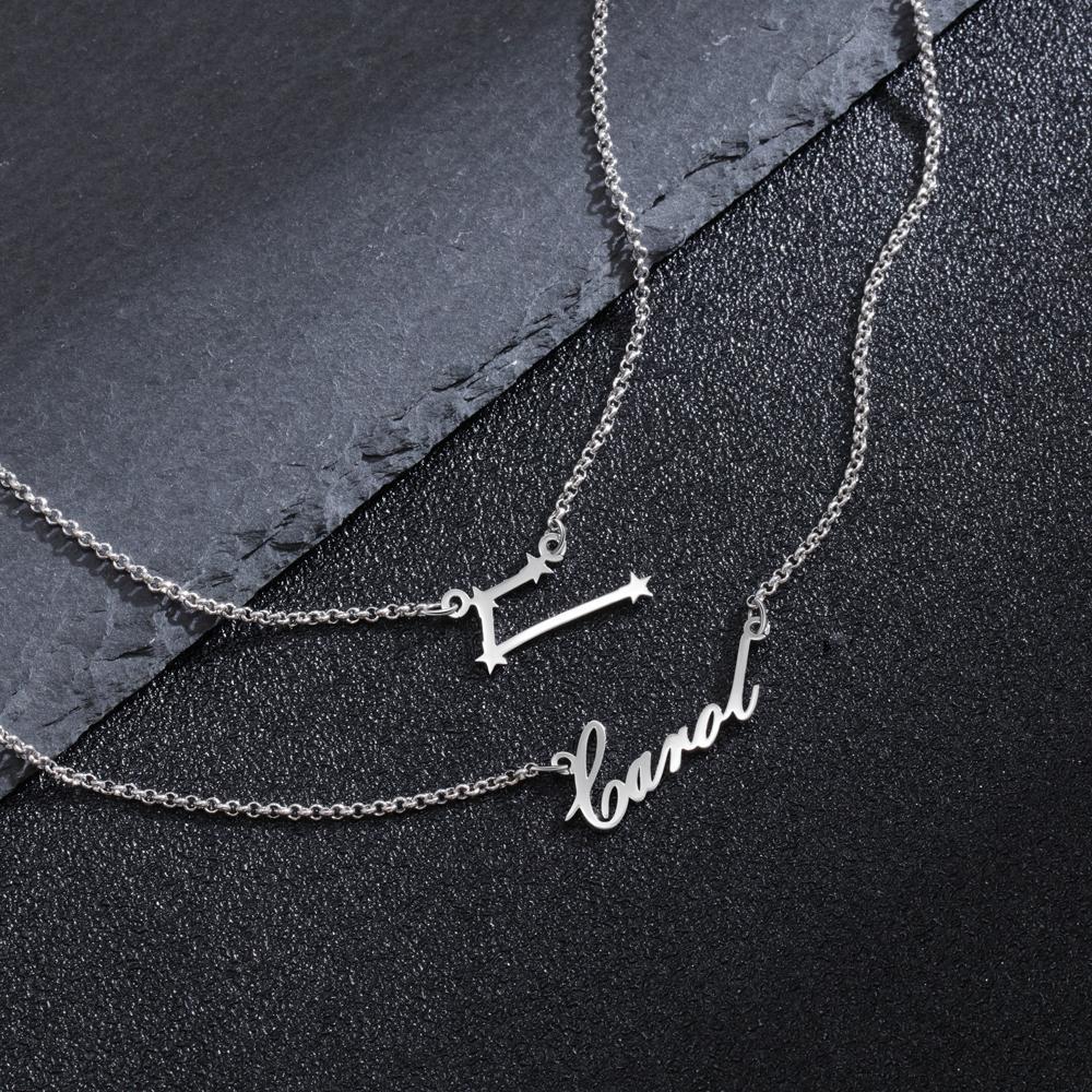 Personalised Necklace Custom 1 Name Necklace Gift For Her-Jessemade AU