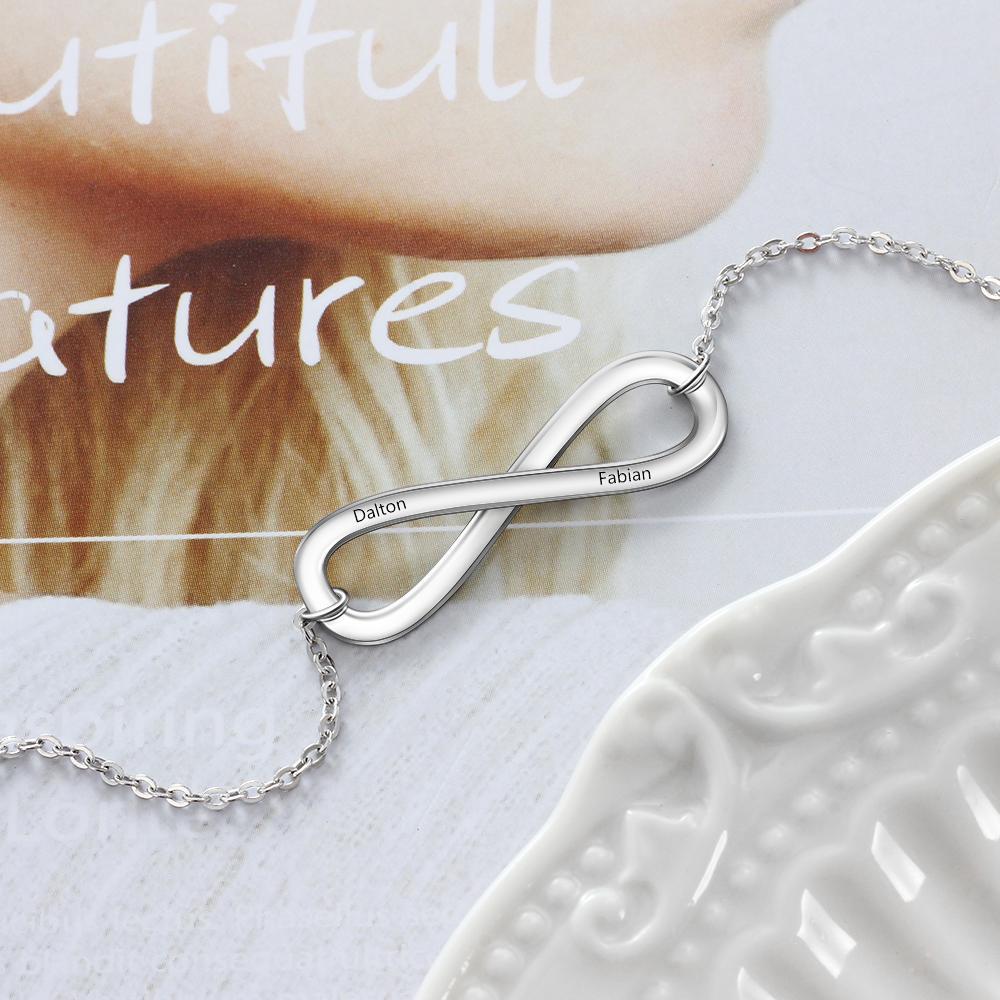 Infinity Customised Necklace For Women-Jessemade AU
