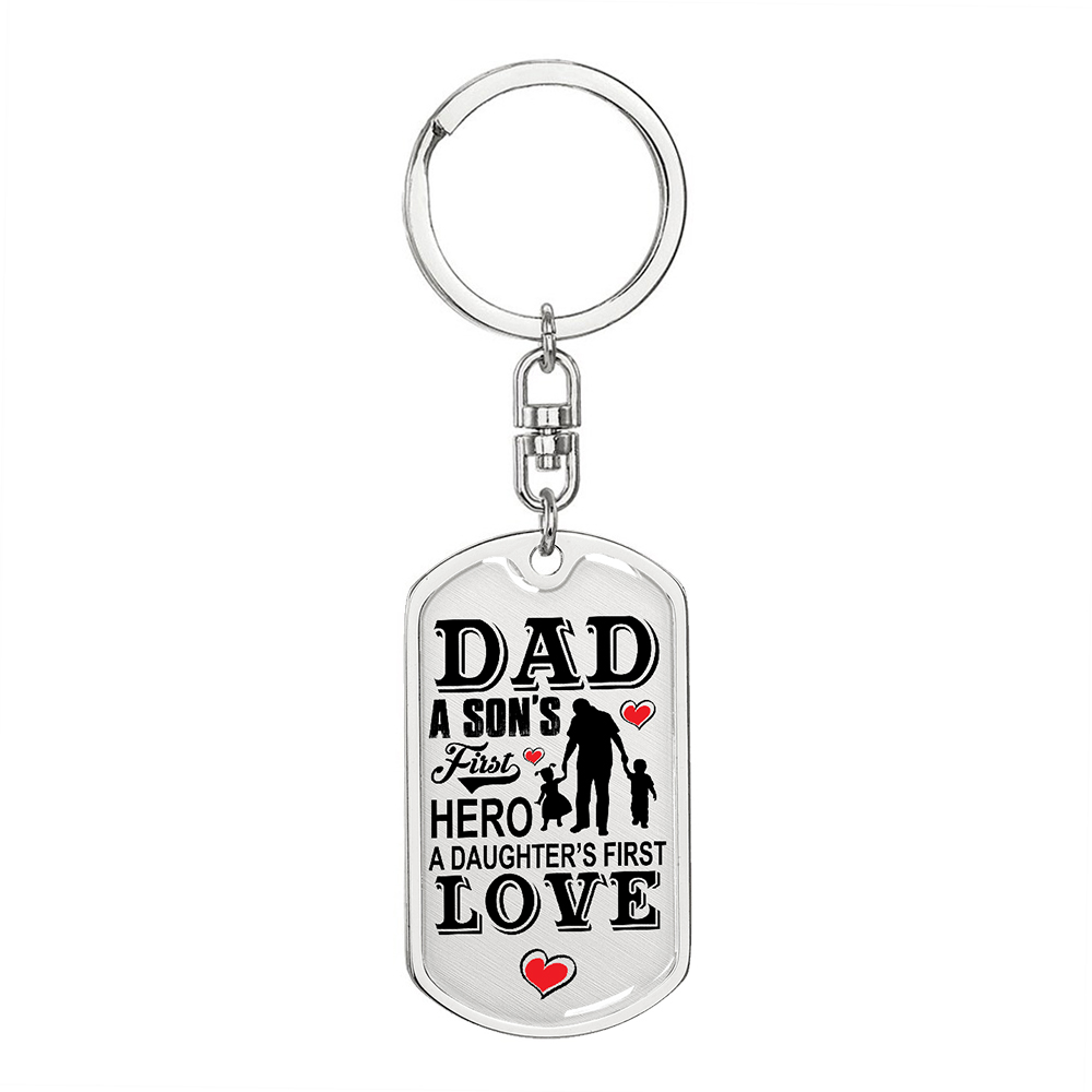 Personalised Message Keychain Custom Text Keyring for Him-Jessemade AU
