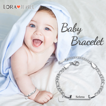 Custom Name Bracelet Personalised Love Bracelet Cuban Chain Bracelet Love Gifts-Jessemade AU