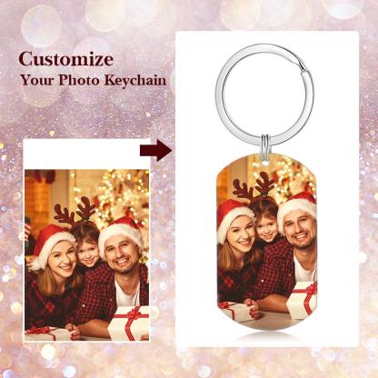 Personalised Keychain Engraved Photo Keychain Gifts For Her-Jessemade AU