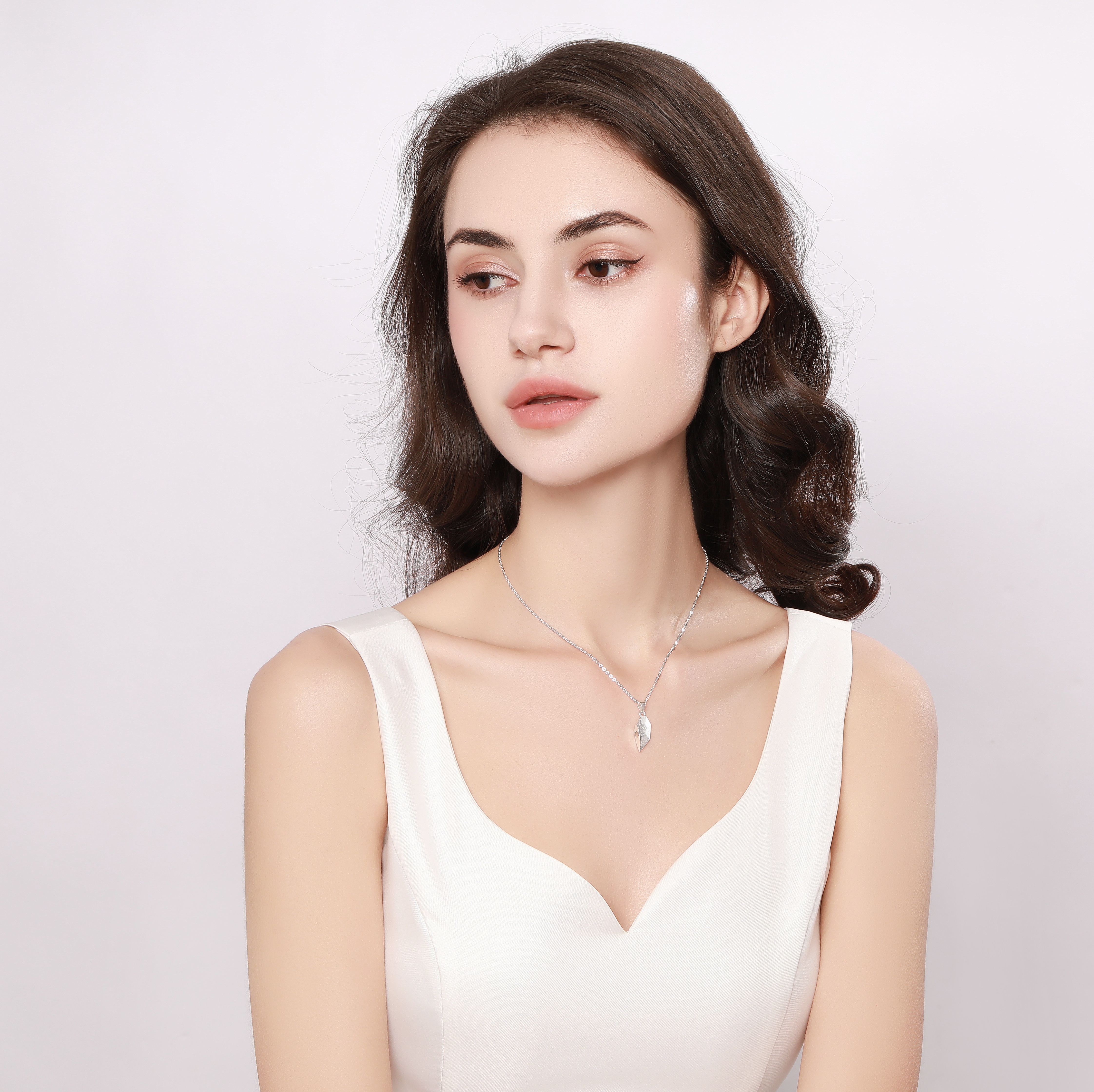 Personalised Matching Couple Letter Necklace Custom Names Magnetic Necklace Valentine's Day Gifts for Couple-Jessemade AU