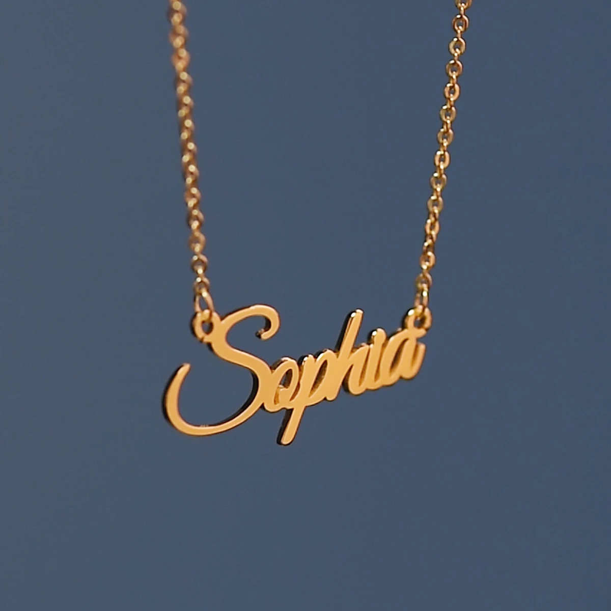 Personalised Necklace With Birthstone Custom 1 Name Necklace Gift For Her-Jessemade AU