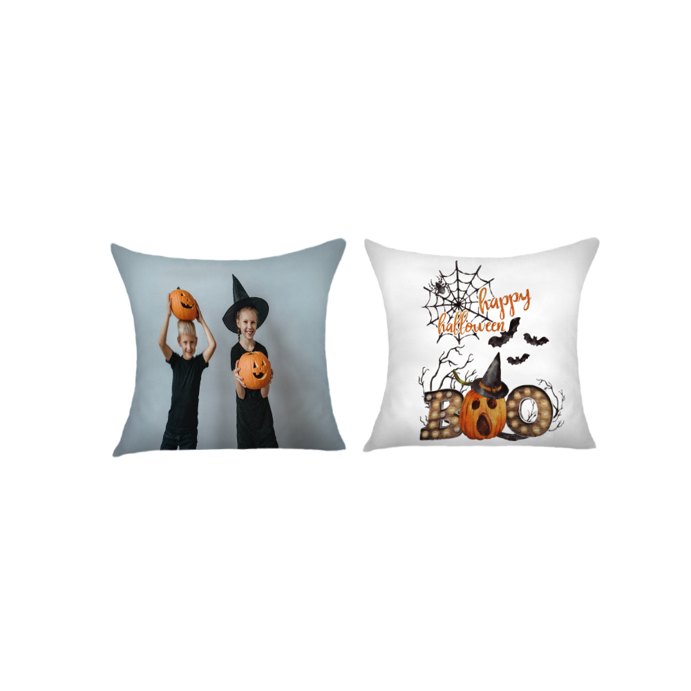 Halloween Gifts Pillowcase Personalised Photo Pumpkin Pillow Cover for Kids-Jessemade AU