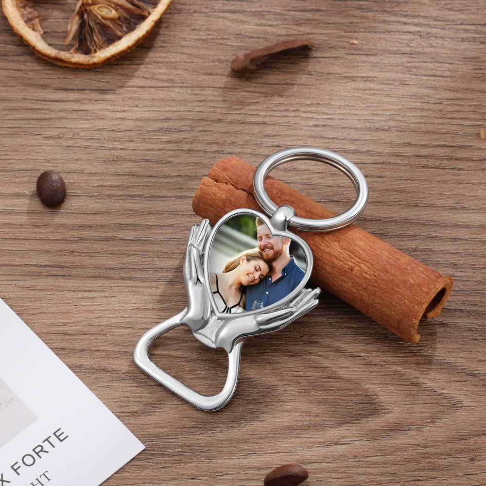 Personalised Keychain Custom photo Keychain Gifts For Him-Jessemade AU