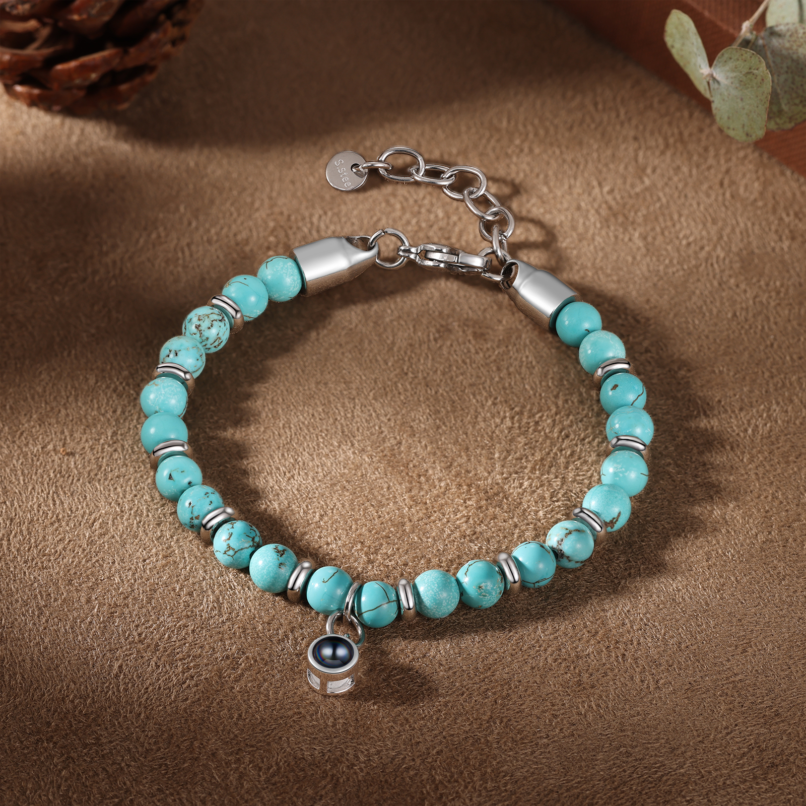 Personalised Projection Bracelet Custom Photo Bracelets Adjustable Bracelet Creative Gift for Him/Her-Jessemade AU