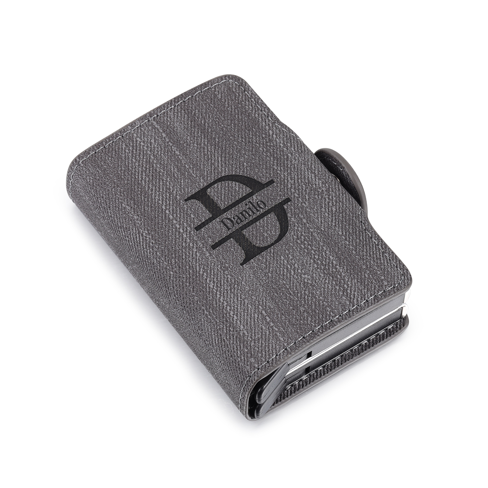 Personalised RFID-blocking Wallet Customised 1 Name Wallet Gifts for Him-Jessemade AU