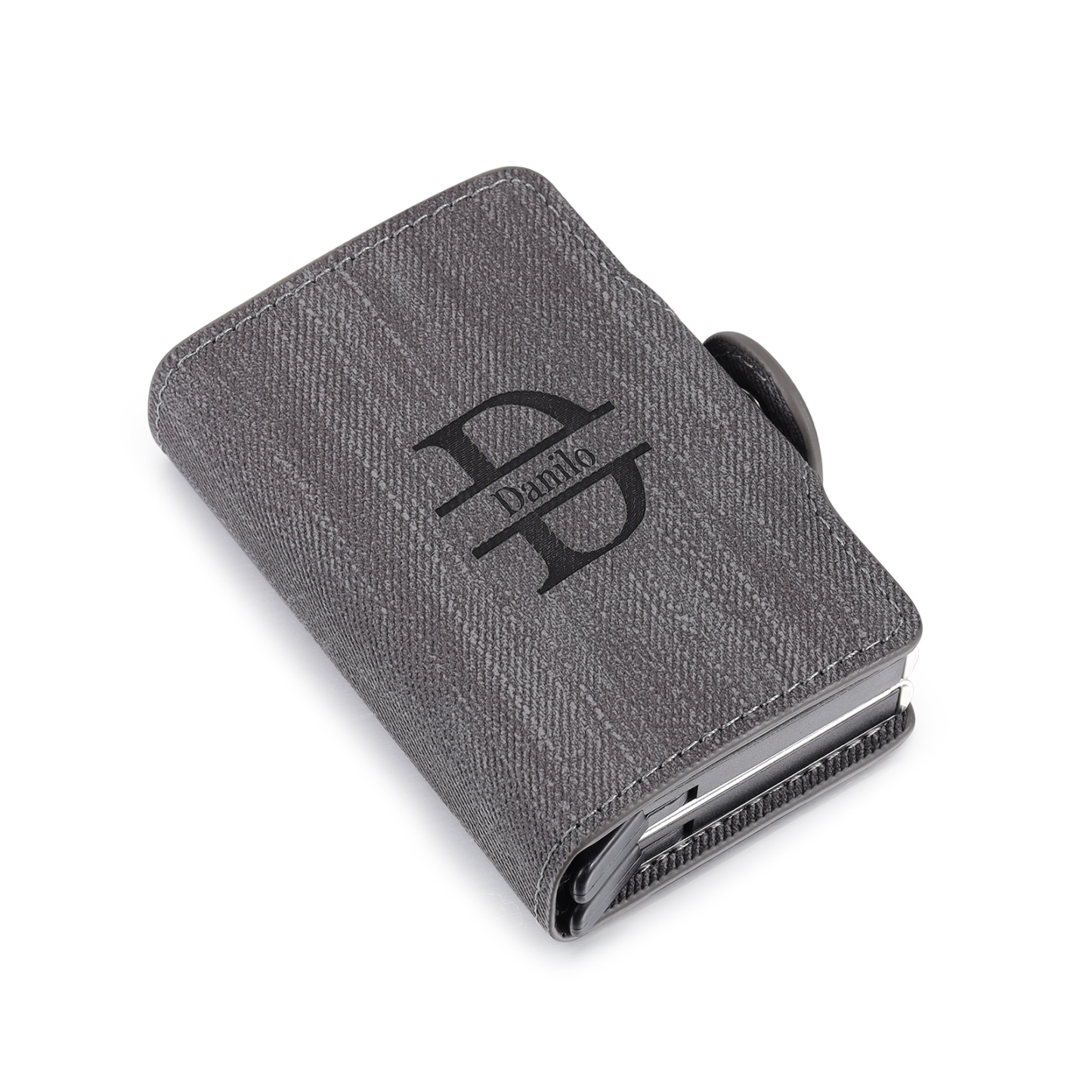 Personalised RFID-blocking Wallet Customised 1 Name Wallet Gifts for Him-Jessemade AU