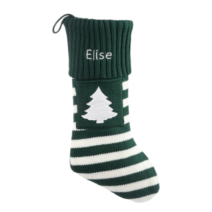 Christmas Stockings Ornaments Customised 1 Name Fireplace Decor Personalised Gifts for Family Friends-Jessemade AU