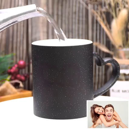 Personalised Magic Mug Custom 1 Photo Heat Colour Changing Cup Mug-Jessemade AU