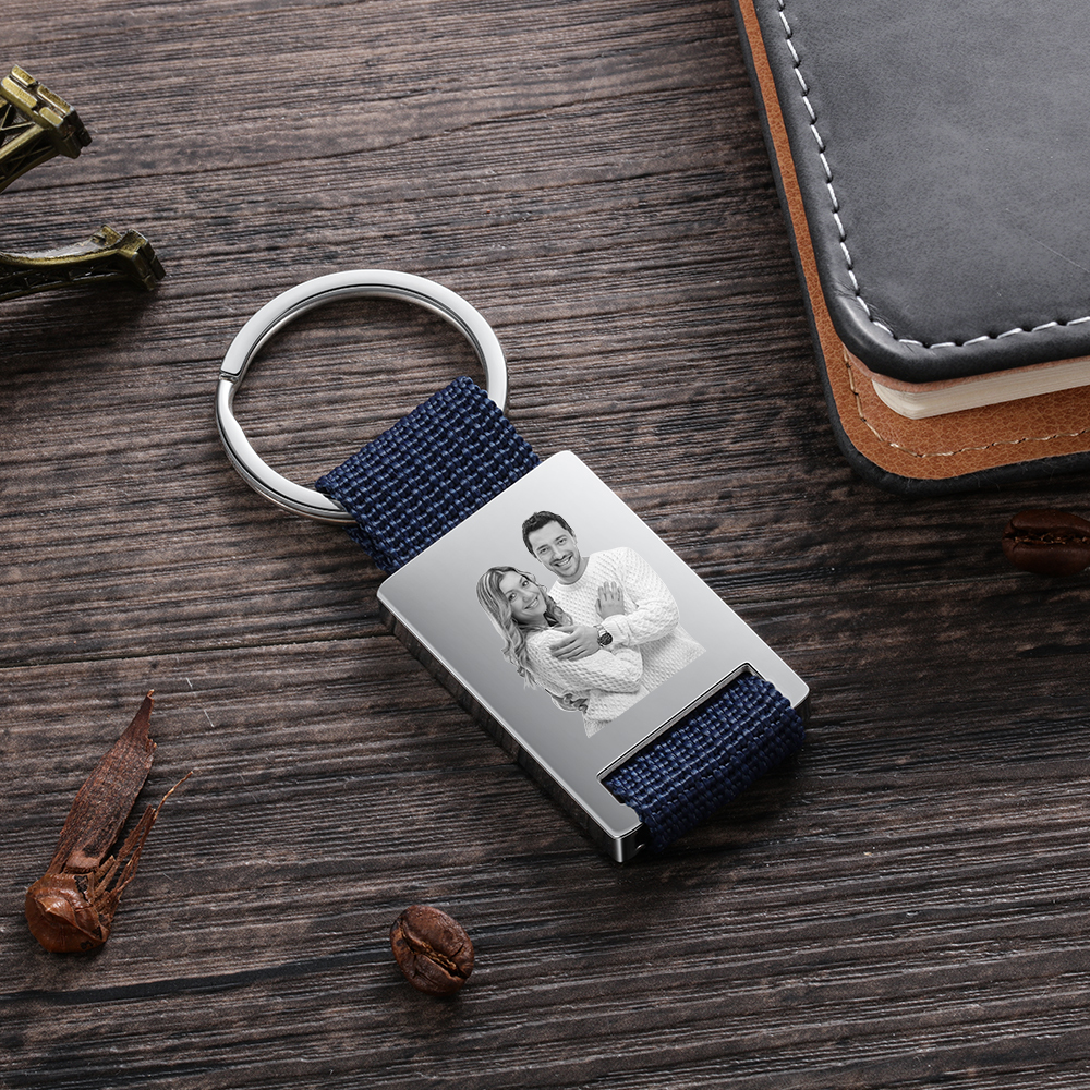 Personalised Keychain Custom photo Keychain Gifts For Him-Jessemade AU