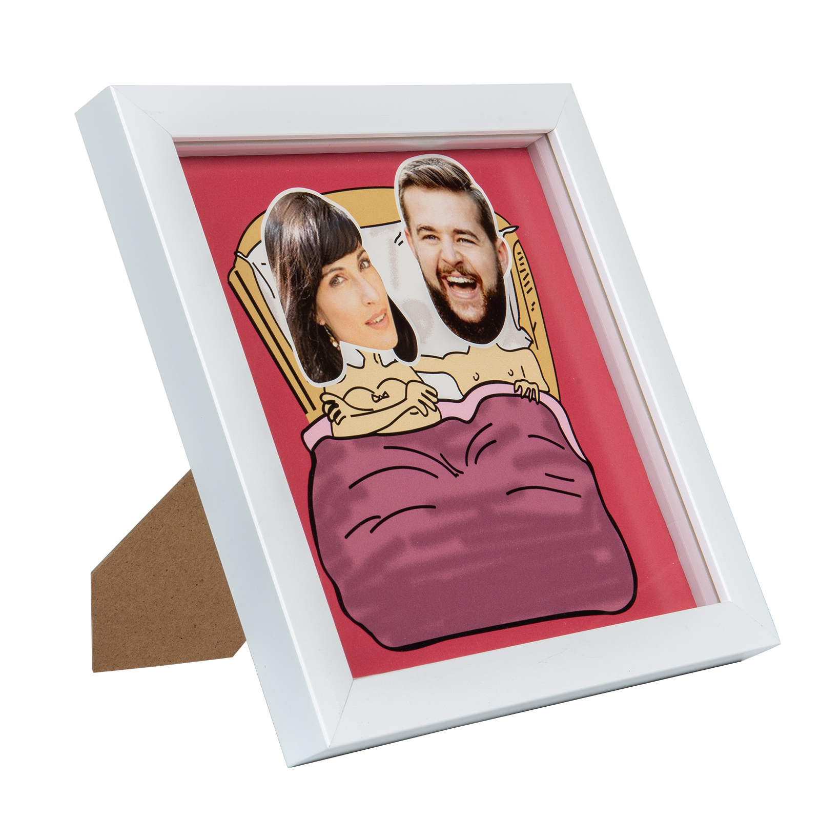 Personalised Funny Couple Stereo Photo Frame-Jessemade AU