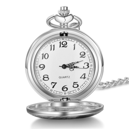 Personalised Pocket Watch Custom Photo Gifts For Him-Jessemade AU