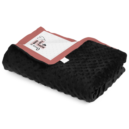 Personalised Couple Blanket Engrave Photo "I became yours and you became mine" Sweet Gift For Her-Jessemade AU