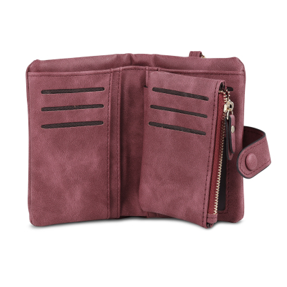 Personalised Women's Leather Wallet Custom Birthday Flower & Name & Photo Wallet Gift for Her