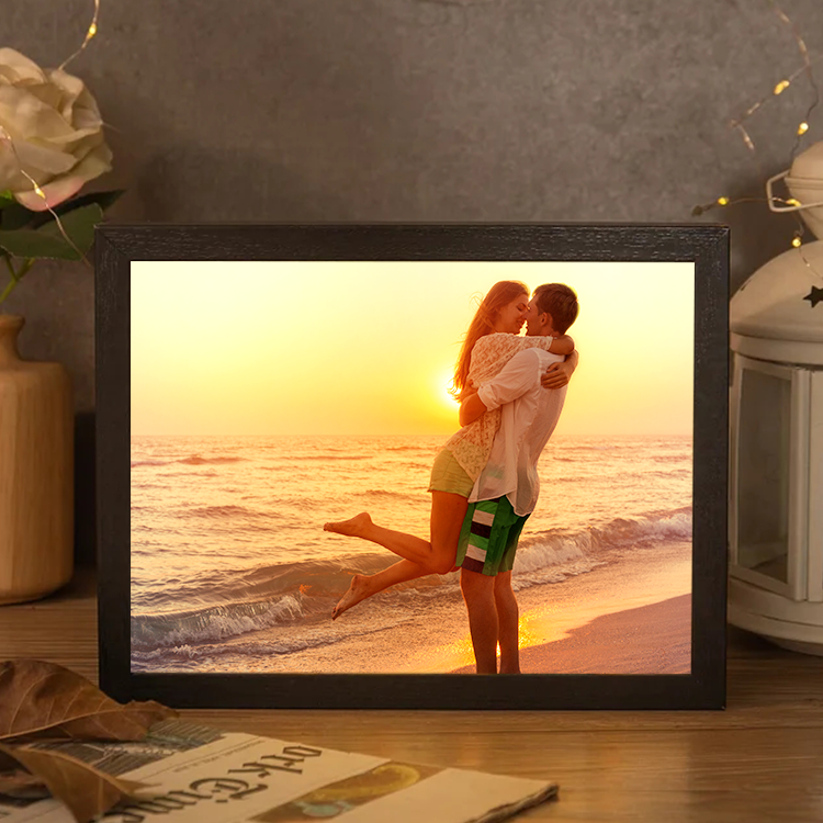 Personalised Photo Frame Night Light Changeable Colour Lamp Home Decor Personalised Gifts for Family Friends-Jessemade AU