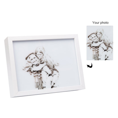 Personalised Photo Frame Night Light Changeable Colour Lamp Home Decor Personalised Gifts for Family Friends-Jessemade AU