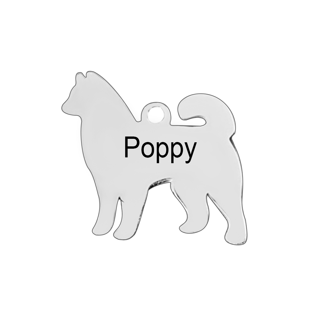 Personalised 1 Name Pet/Kid Charm Dog Cat Pendant Boy Girl Pendant for Keychain-Jessemade AU