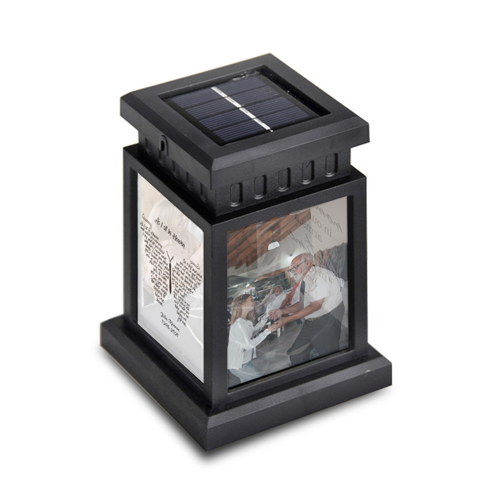 Personalised Photo Lantern Lamp As I Sit in Heaven Memorial Sympathy gift-Jessemade AU