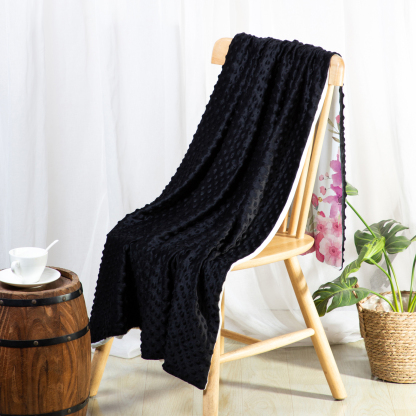 Personalised Pink Bear Blanket Custom Name Cute Cartoon Blanket-Jessemade AU