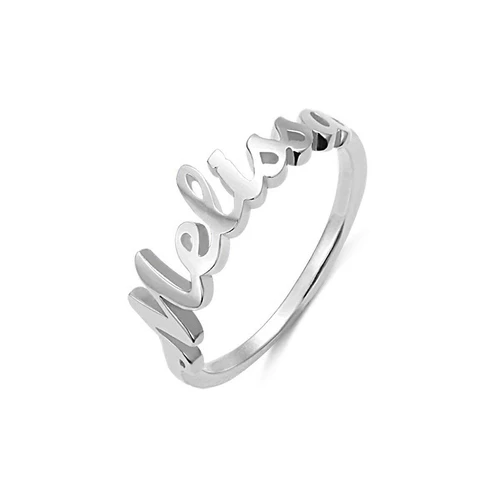 Personalised Name Ring Custom Rings with 1 Name Gifts for Mother Ring-Jessemade AU