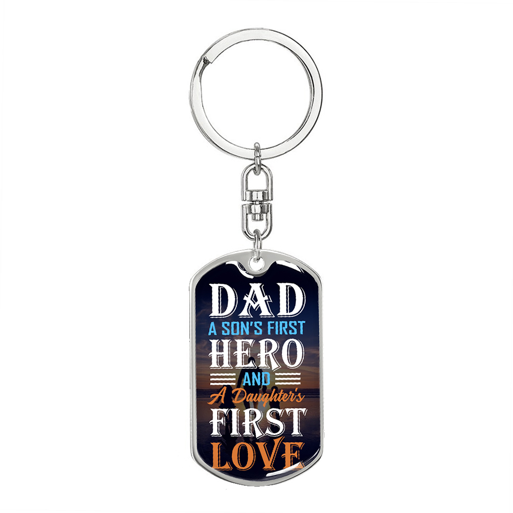 Personalised Message Keychain Custom Text Keyring for Him-Jessemade AU