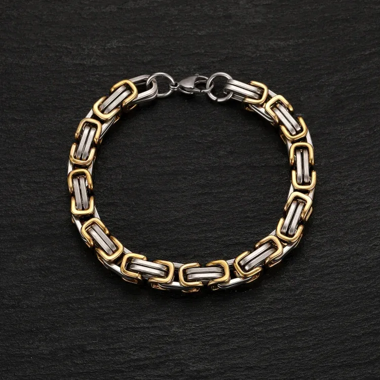 Father's Day Gifts Cuban Link Bracelet Stainless Steel Bracelet I Love You, Dad Sentimental Gift-Jessemade AU