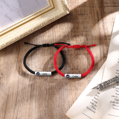 Personalised Projection Bracelet Custom Photo Couple Bracelet Creative Gift for Her-Jessemade AU