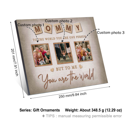 To My Mommy Personalised Picture Board Customised Photos Keepsake Wood Signs Photo Frame Gifts For Mother-Jessemade AU