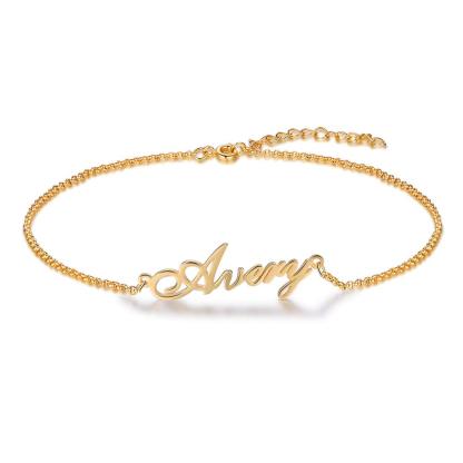 Custom Name Anklet-Jessemade AU