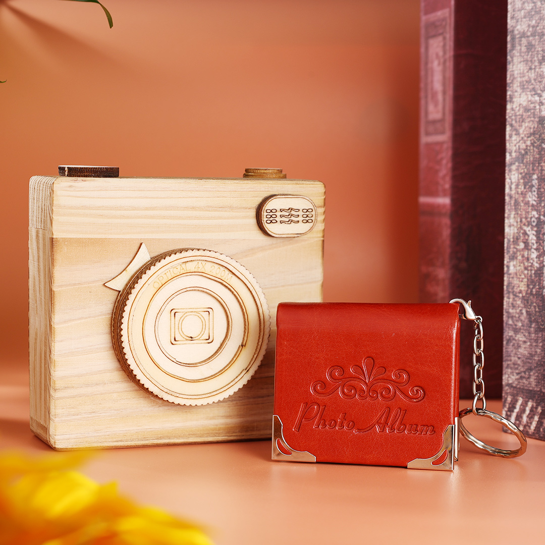 Personalised Mini Album Keychain Custom 10 Photos Keychain Gifts For Her-Jessemade AU