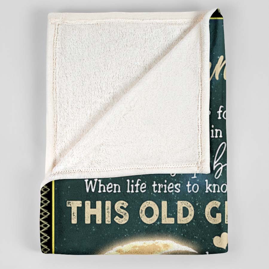 Grandma To Granddaughter, Never Forget That I Love You, Flannel Blanket-Jessemade AU