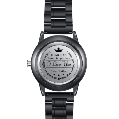 Personalised Photo Watch Custom 3 Photos Mechanical Watch Gifts for Him-Jessemade AU