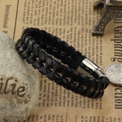 Men's Bracelets Cuff Bracelet  Woven Bracelet  Gift for Dad-Jessemade AU