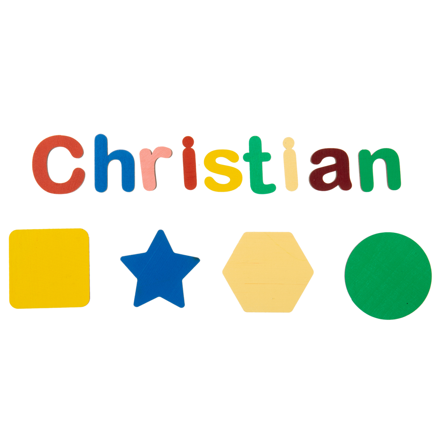 Personalised Kid's Wooden Name Alphabet Puzzle Toy for Toddlers Early Learning Child Toy-Jessemade AU