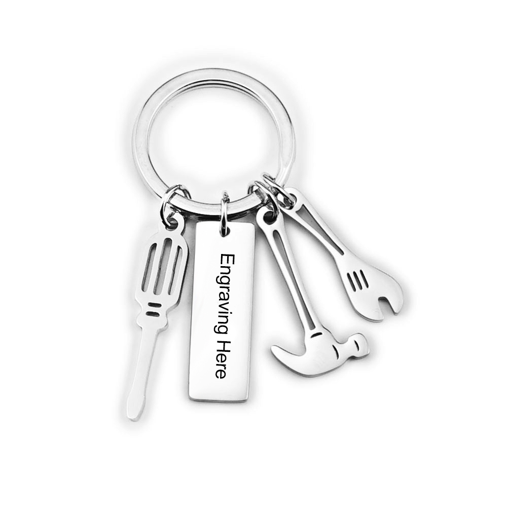 Personalised Keychain Gifts For Father-Jessemade AU