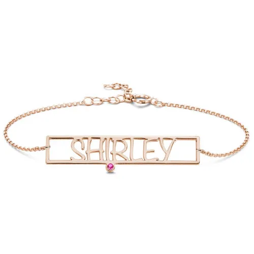 Personalised Bracelet Custom 1 Name Bracelet Gift For Women-Jessemade AU