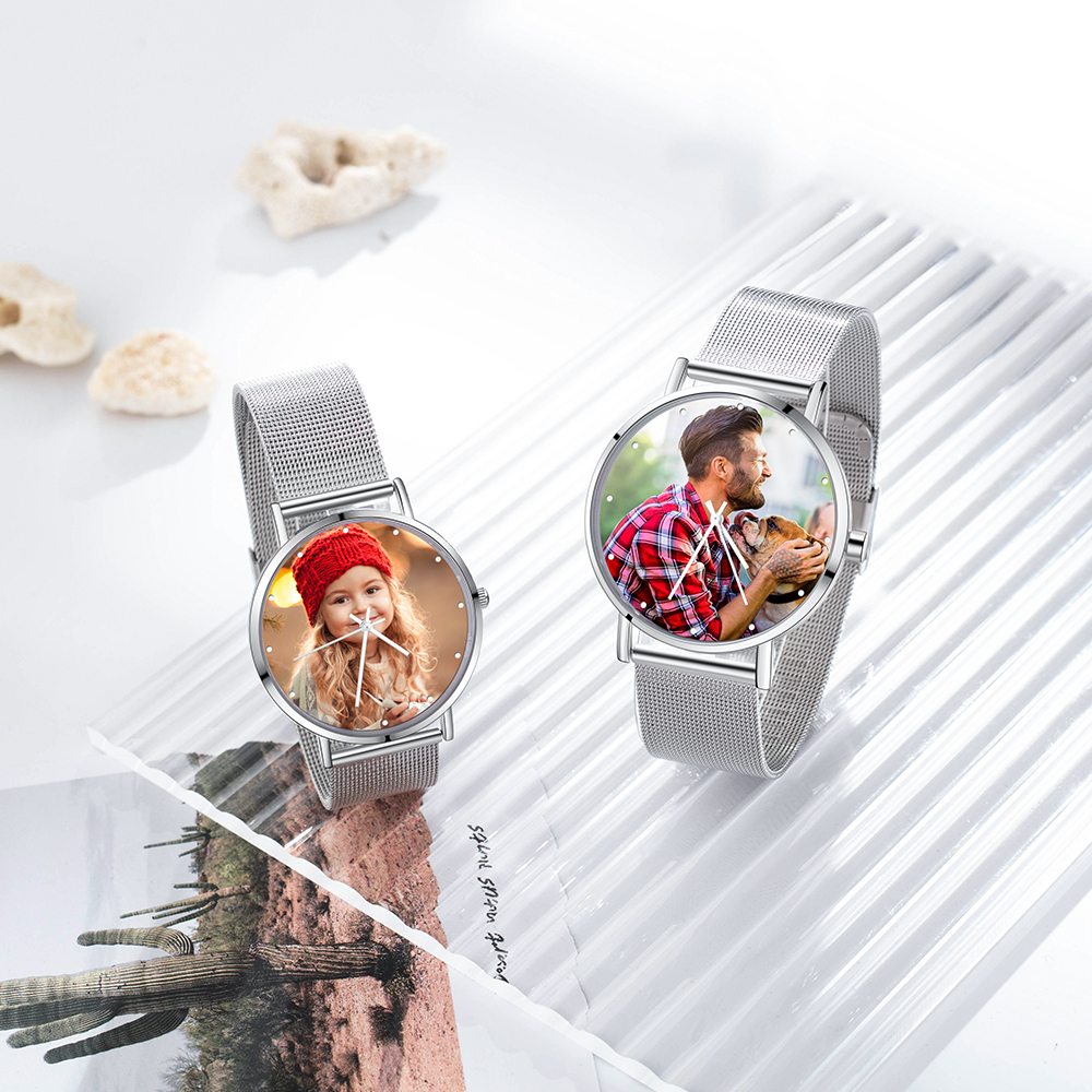 Personalised Photo Watch Custom Picture Watch Gifts For Men-Jessemade AU
