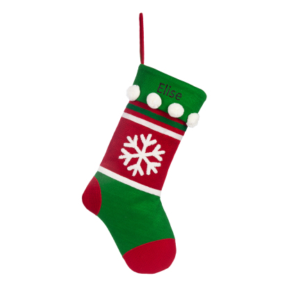 Personalised Christmas Stocking Ornament Custom 1 Name Christmas Gift Bags Gifts for Family Friends-Jessemade AU