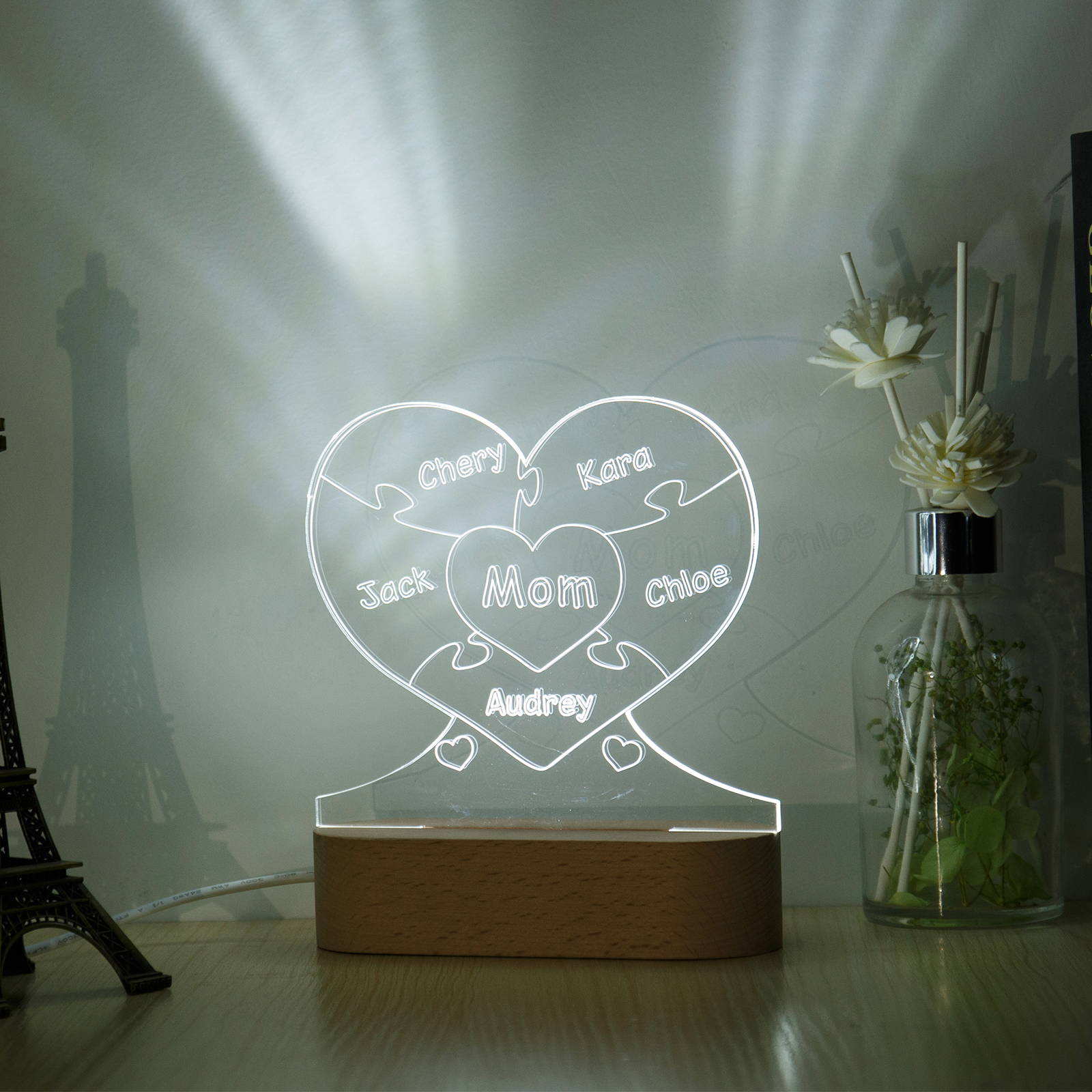 Customised Night Light-Jessemade AU