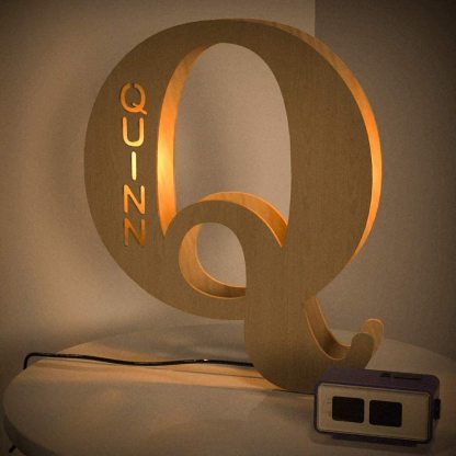 Personalised Name Letter Light J~R 19/29CM-Jessemade AU