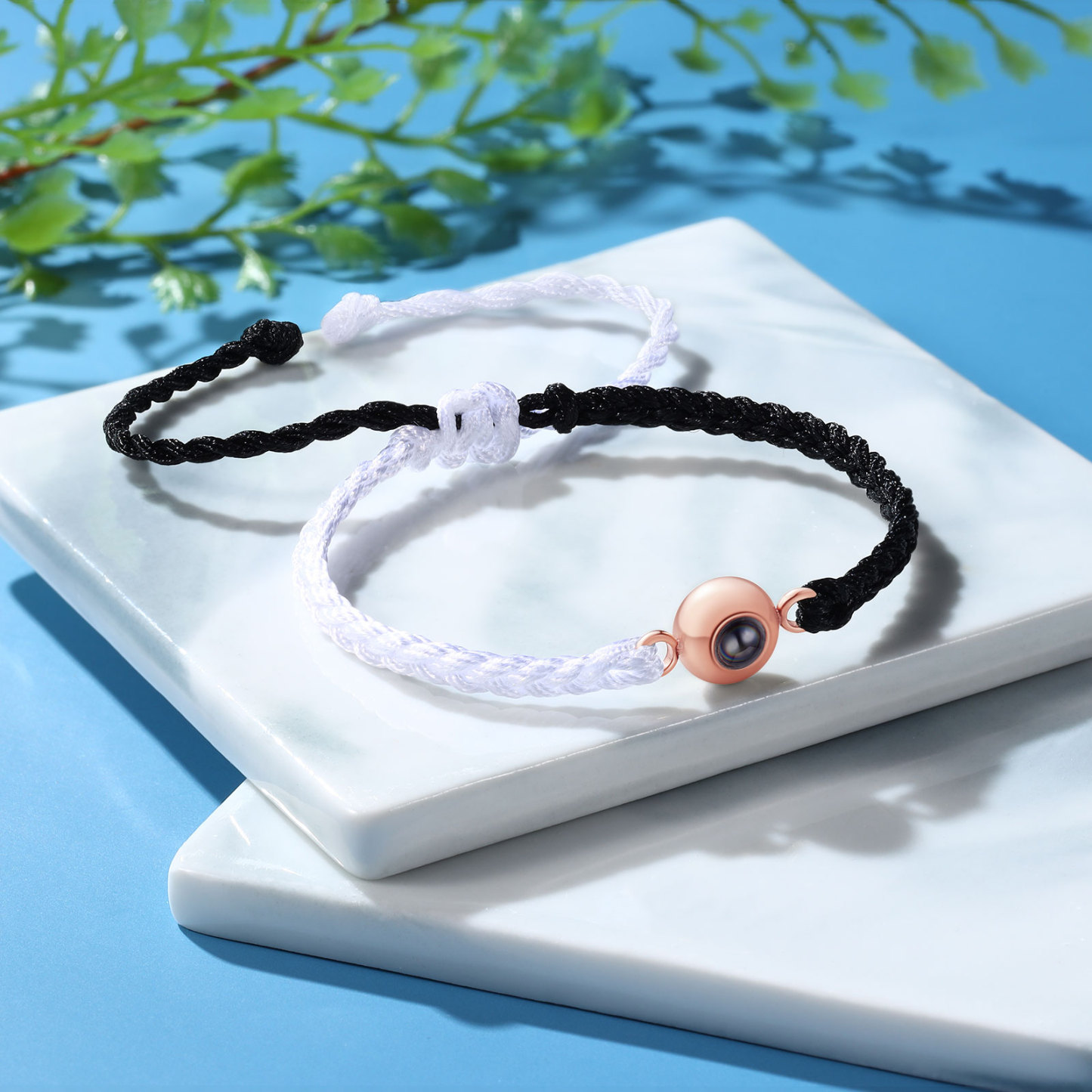 Personalised Projection Bracelet Customised Photo Bracelet Adjustable Bracelet Gift for Couples/Family/Friends-Jessemade AU