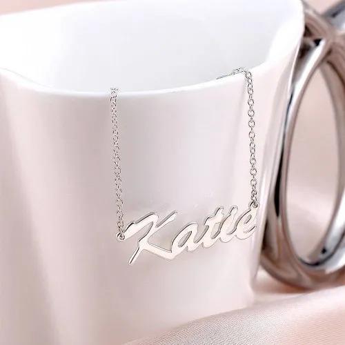 Personalised Necklace Custom 1 Name Necklace Gift For Women-Jessemade AU