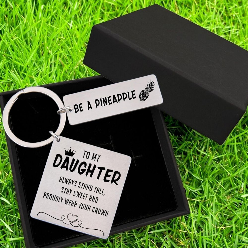 Always stand tall, stay sweet-Personalised Keychain Gifts For Daughter-Jessemade AU