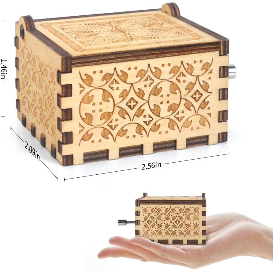 To My Son-Exquisite Wooden Music Box From Dad To Son-Jessemade AU