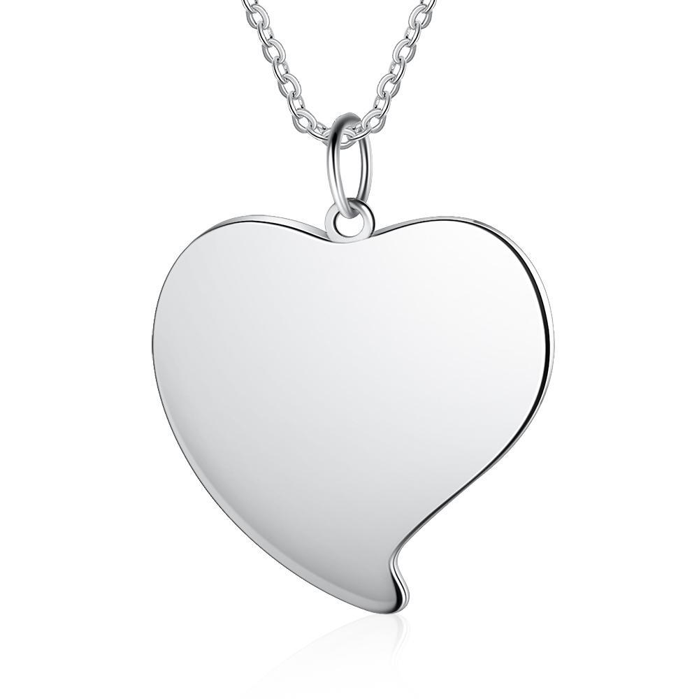 Personalised Heart Photo Necklace Custom Picture Necklace Gifts For Her-Jessemade AU