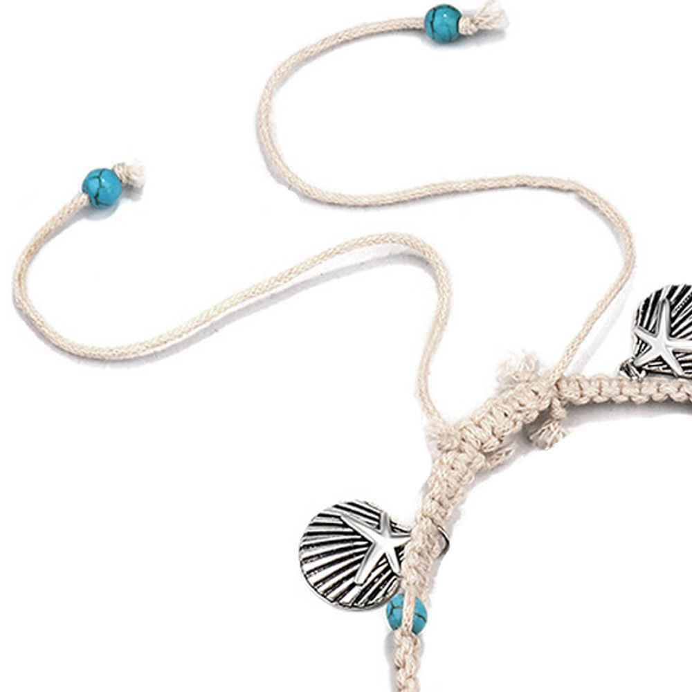 Bohemia braided Anklet Summer Beach Accessories-Jessemade AU