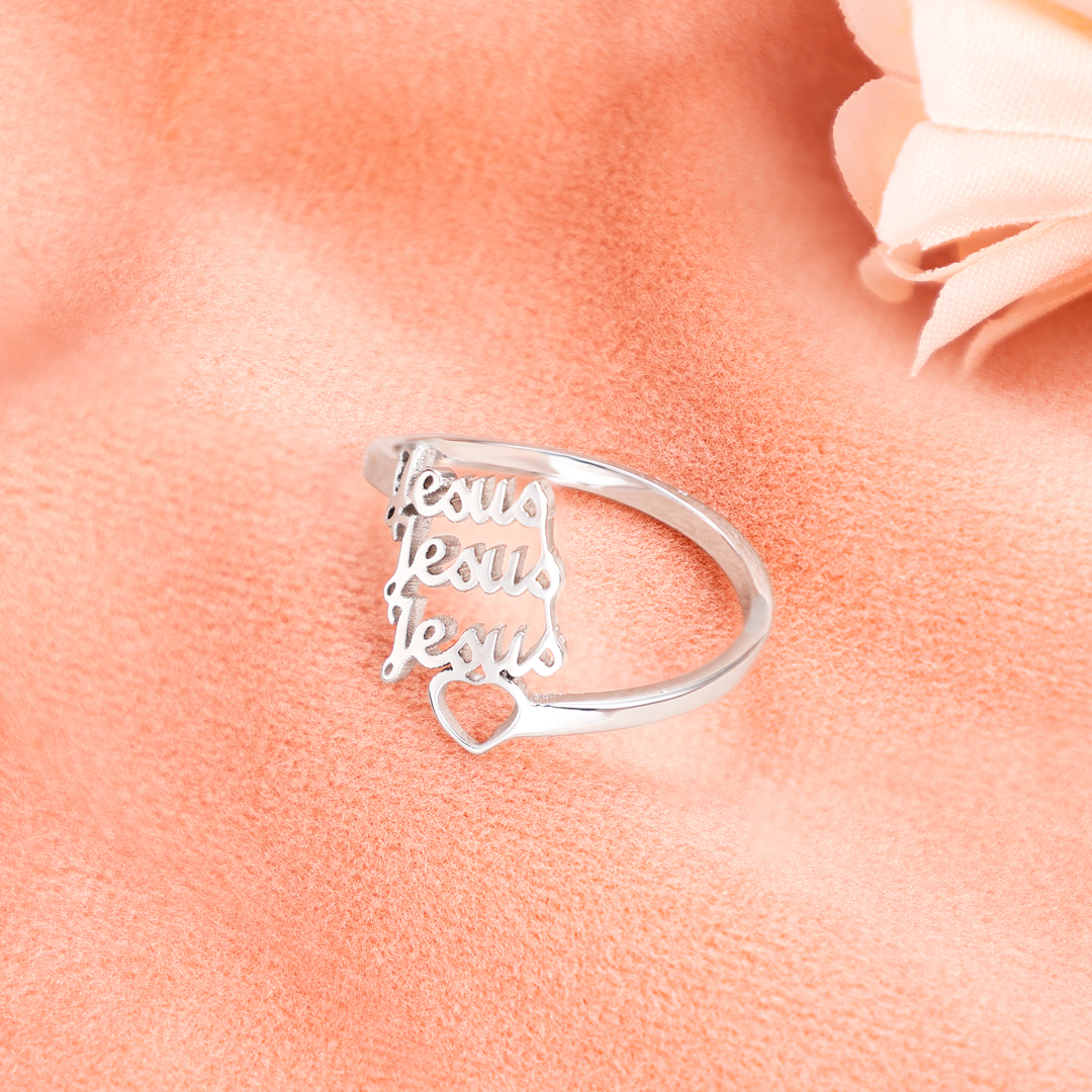 Personalised Family Name Ring Custom 3 Names Best Gift For Women-Jessemade AU