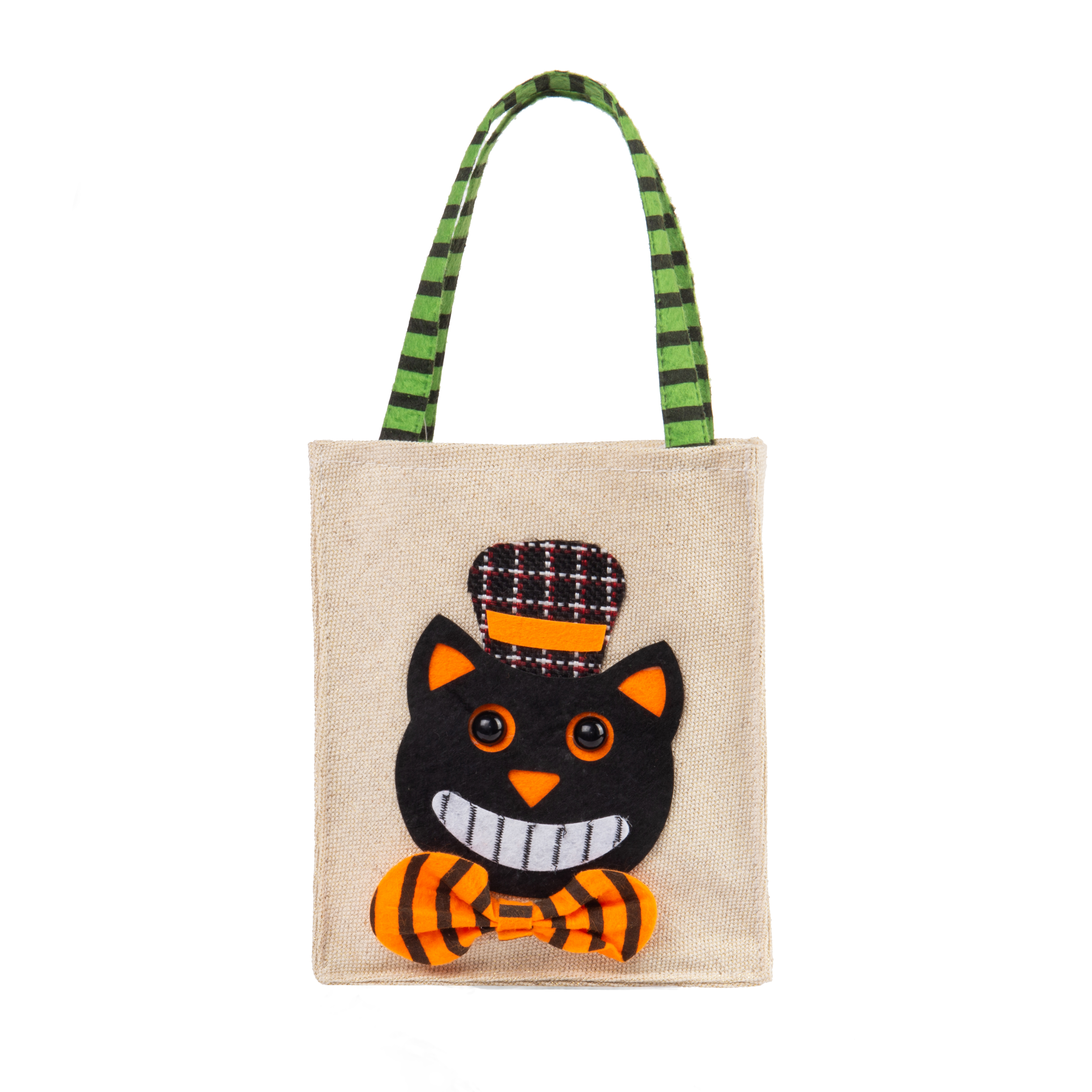 Personalised Halloween Tote Bags Custom 1 Name Halloween Trick or Treat Candy Bags-Jessemade AU